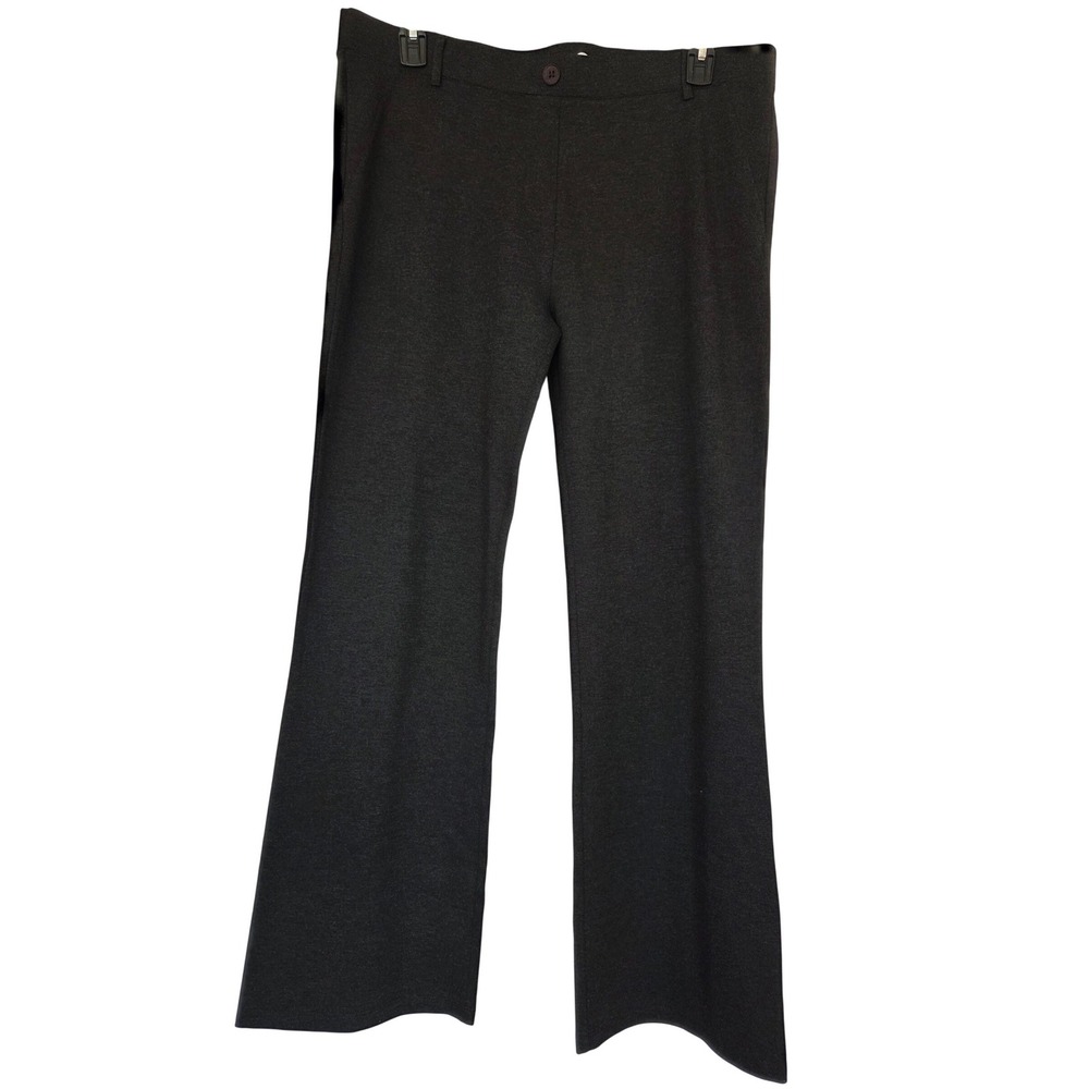 Betabrand DPYP Pant Yoga Pants‎ Bootcut Womens XXL Charcoal Gray W0104-CL